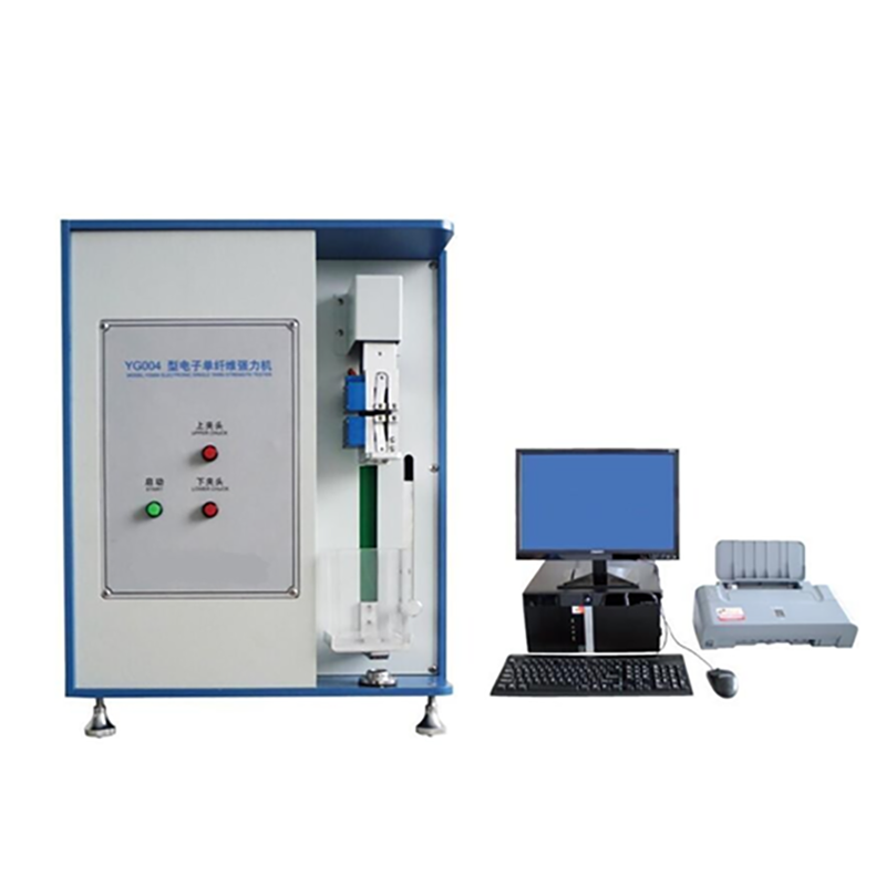 YG004A type Single fiber tensile tester (Pneumatic clamping)